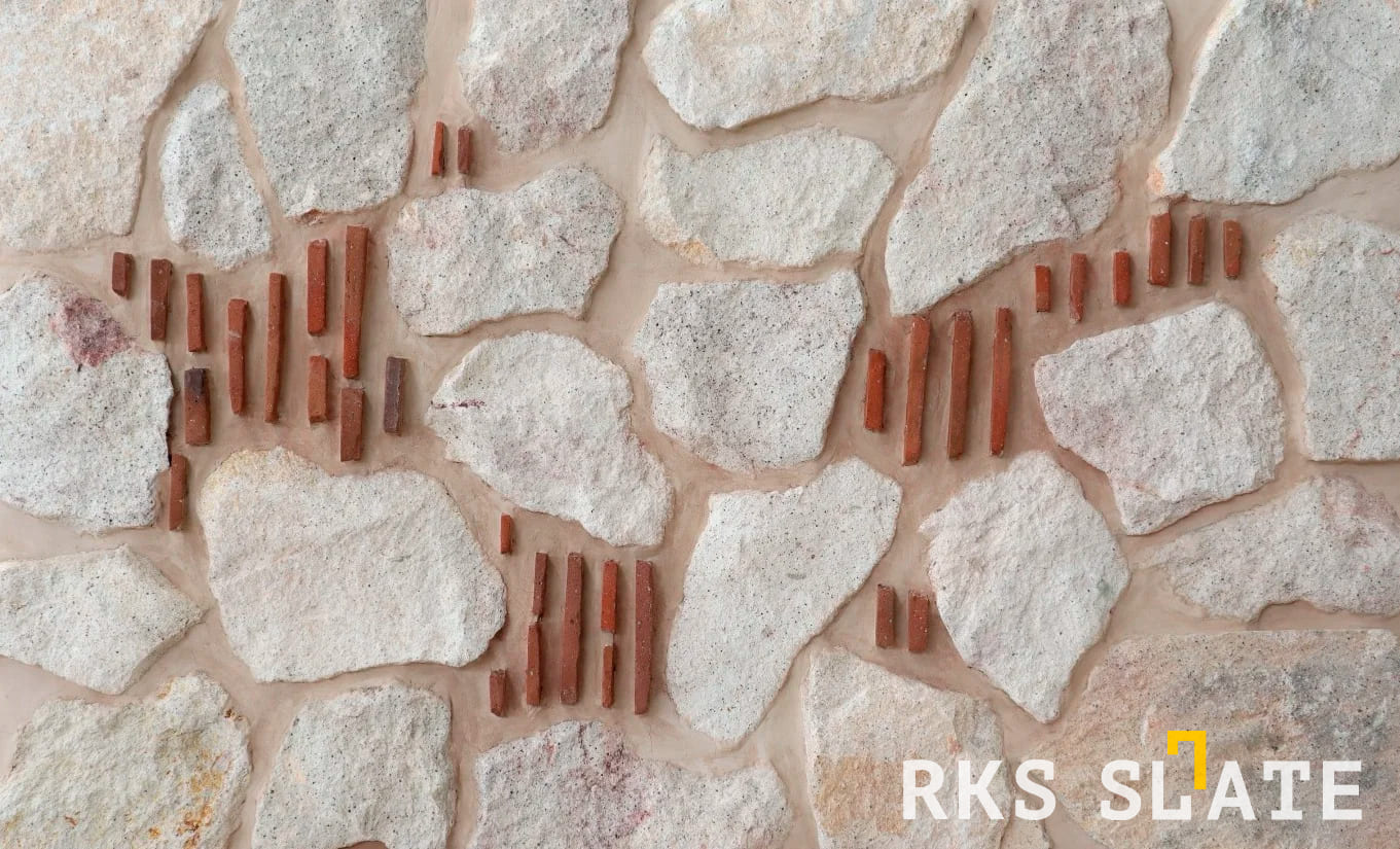 RKS SLATE Buff Travertine Loose - Облицовочный камень купить в Москве