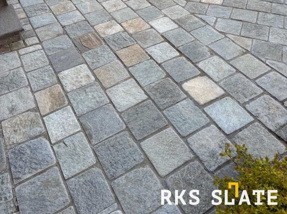 Кварцитовая брусчатка RKS Slate Maryland