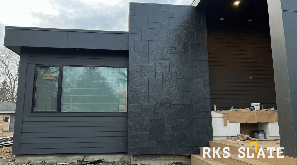 Плитка из натурального камня Belgian Black Antique RKS SLATE