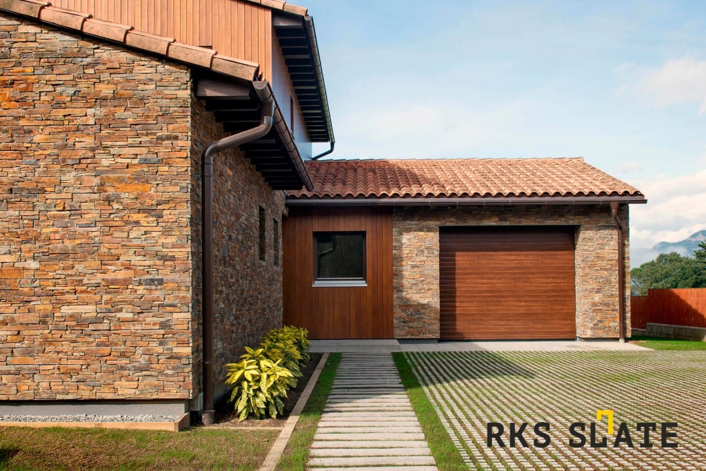 3D панели RKS SLATE Slnets Cedar Slate Rockface