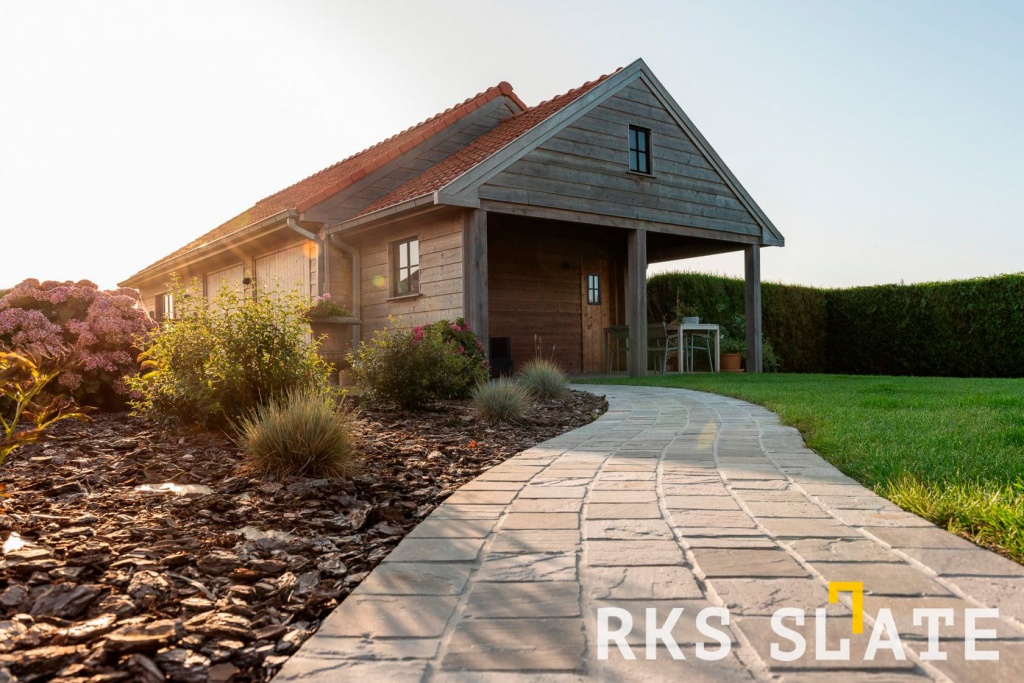 Брусчатка RKS Slate Sandstone Belgian Grey