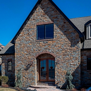 Камень фасадный облицовочный RKS SLATE Bergen Blend Castle