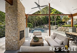 3D панели RKS SLATE Кварцит Sesame Yellow Country