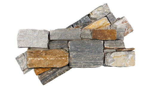 Декоративный камень для цоколя и фасада в интернет-магазине RKS SLATE Кварцит Nordic Blend Country