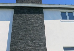 3D панели Кварцит Black Quartz Pencil