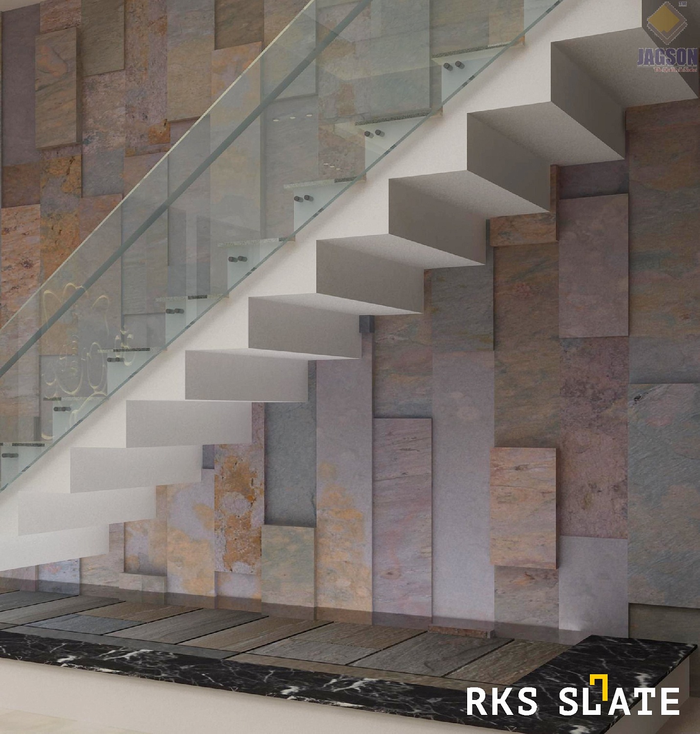 Сланец RKS SLATE Kund Multicolor Natural