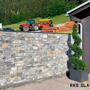 Фасадный натуральный камень RKS SLATE Кварцит Nordic Blend Country