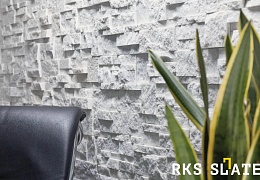 3D панели RKS SLATE Кварцит White Quartz Modern