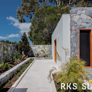 Отделка стен декоративным камнем RKS SLATE Beige Grey Quartz Loose