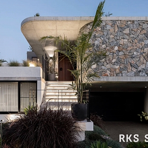 Камень фасадный облицовочный RKS SLATE Beige Grey Quartz Loose