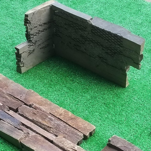 Панели из натурального камня RKS SLATE. Коллекция Country. Грубый камень.