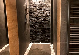 3D панели RKS SLATE Сланец Black Waterfall Pencil