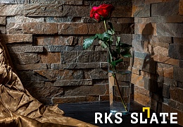 3D панели RKS SLATE Кварцит Zeera Green Natural