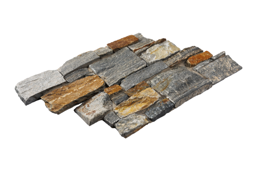Декоративный камень для цоколя и фасада в интернет-магазине RKS SLATE Кварцит Nordic Blend Country