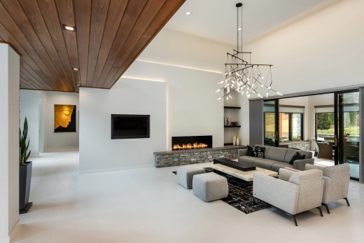 3D панели из природного камня, выполненные из кварцита Nordic Blend Country