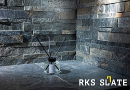 3D панели RKS SLATE Кварцит Ocean Green Natural