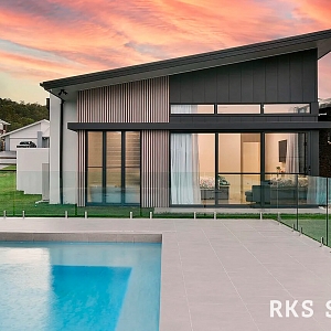 Облицовочный натуральный камень для фасада RKS SLATE Кварцит Boston Blend Country