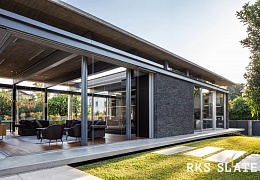 3D панели RKS SLATE Сланец Black Waterfall Pencil