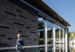 3D панели RKS SLATE Сланец Black Waterfall Pencil