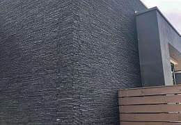 3D панели Кварцит Black Quartz Pencil