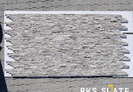 3D панели RKS SLATE Травертин Silver Travertin