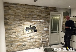 3D панели RKS SLATE Сланец Beige Slate Classic