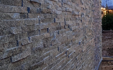 Поставка 3D панелей RKS SLATE Кварцит Green Quartz Classic на объект г. Москва