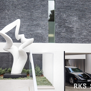 Декоративный облицовочный камень 3D мозаика из камня RKS SLATE Сланец Black Pencil