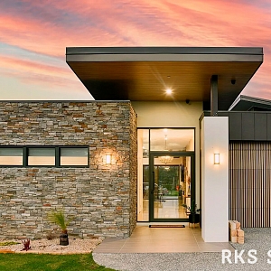 Облицовочный камень для фасада RKS SLATE Кварцит Boston Blend Country