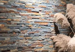 3D панели RKS SLATE Сланец Dark Multicolor Pencil