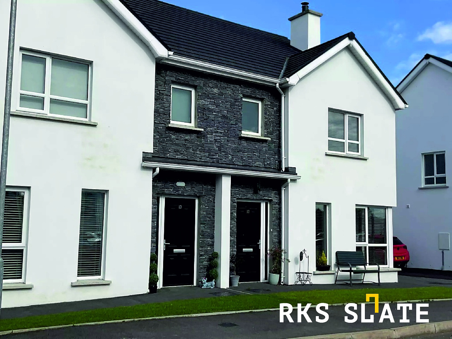 3D панели RKS SLATE Сланец Black Slate Country