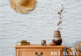 3D панели RKS SLATE Кварцит White Quartz Classic