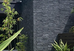 3D панели Кварцит Black Quartz Pencil