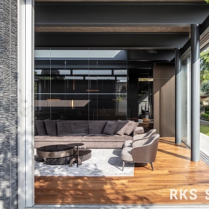 Фасадный натуральный камень 3D панели RKS SLATE Сланец Black Waterfall Pencil