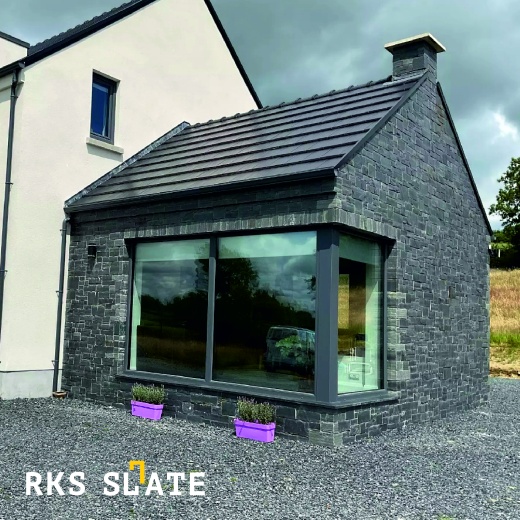 Панель облицовочная фасадная RKS SLATE Сланец Black Slate Country