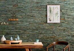 3D панели RKS SLATE Кварцит Green Quartz Classic