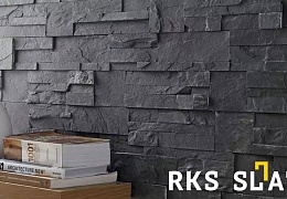 3D панели RKS SLATE Сланец Black Slate Modern