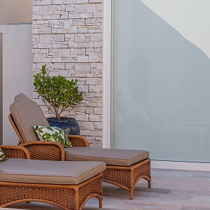 Фасадный камень 3D панели RKS SLATE Песчаник White Sandstone Country