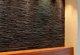 3D панели Кварцит Black Quartz Pencil