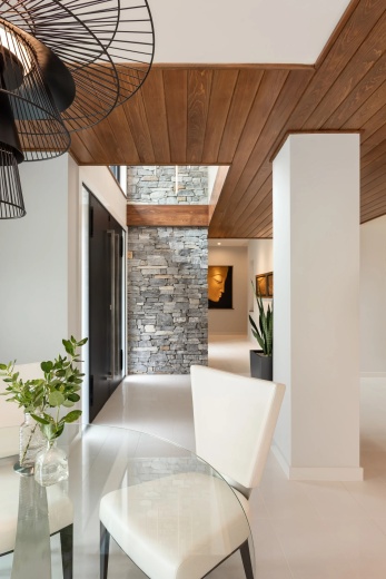 3D панели из природного камня, выполненные из кварцита Nordic Blend Country