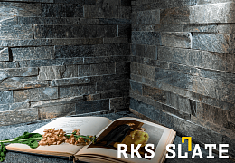 3D панели RKS SLATE Кварцит Silver Shine Natural