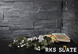 3D панели RKS SLATE Сланец Black Slate Modern
