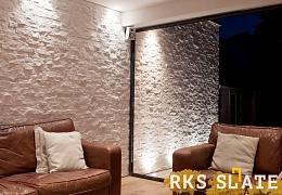 3D панели RKS SLATE Кварцит White Quartz Classic