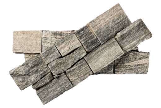 Панели из натурального камня 3D панели RKS SLATE Гранит Sesame Grey Country. Грубый камень.