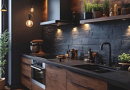 3D панели RKS SLATE Сланец Black Slate Modern