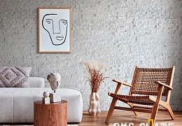 3D панели RKS SLATE Кварцит White Quartz Classic