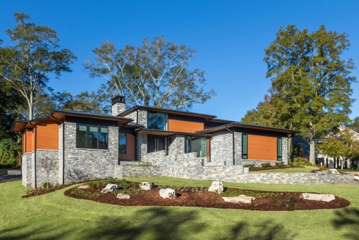 3D панели из природного камня, выполненные из кварцита Nordic Blend Country