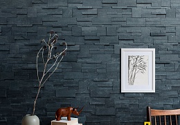 3D панели RKS SLATE Сланец Black Slate Modern