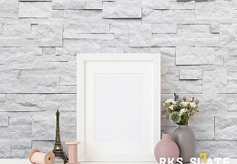 3D панели RKS SLATE Кварцит White Quartz Modern