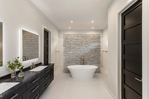 3D панели из природного камня, выполненные из кварцита Nordic Blend Country